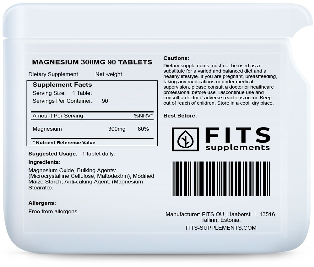 Magnézium 300mg 90 tabletta