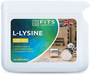 L-Lysine 500mg 90 capsules - FITS Dietary Supplements
