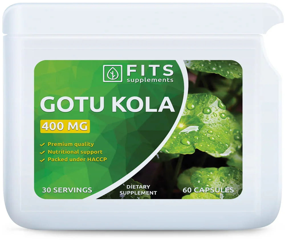 Gotu Kola 400mg 60 capsules - FITS Dietary Supplements