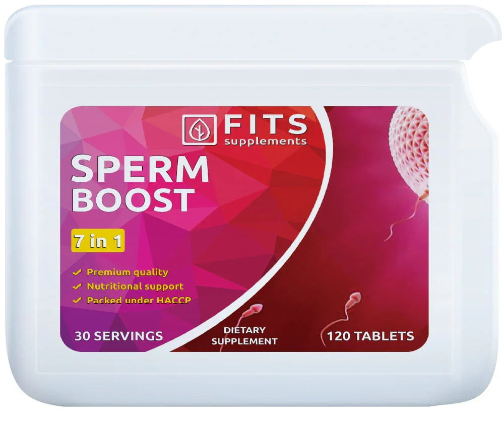 Sperm Boost 7 in 1 Complex 120 tablets - FITS Dietary Supplements