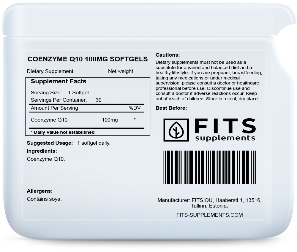 Koenzim Q10 100mg 30 lágy kapszula