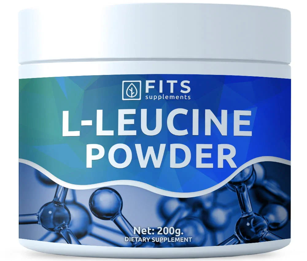 L-Leucine powder 200g - FITS Dietary Supplements