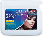 Hyaluronic Acid 100mg 90 capsules - FITS Dietary Supplements