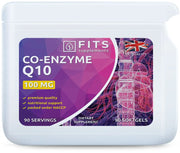 Coenzyme Q10 100mg 90 softgels - FITS Dietary Supplements