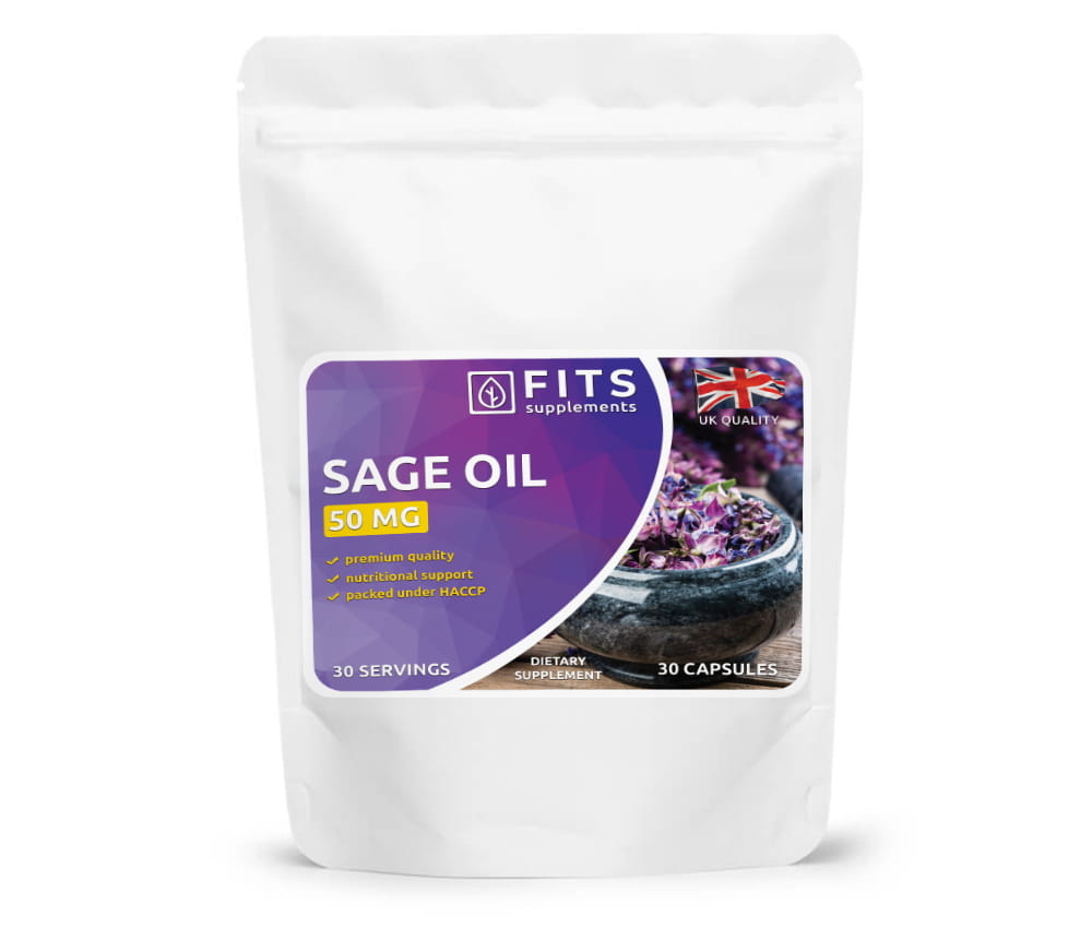 Έλαιο Φασκόμηλου 50mg 30 κάψουλες