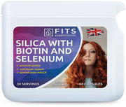 Silica with Biotin and Selenium 60 capsules - FITS Dietary Supplements
