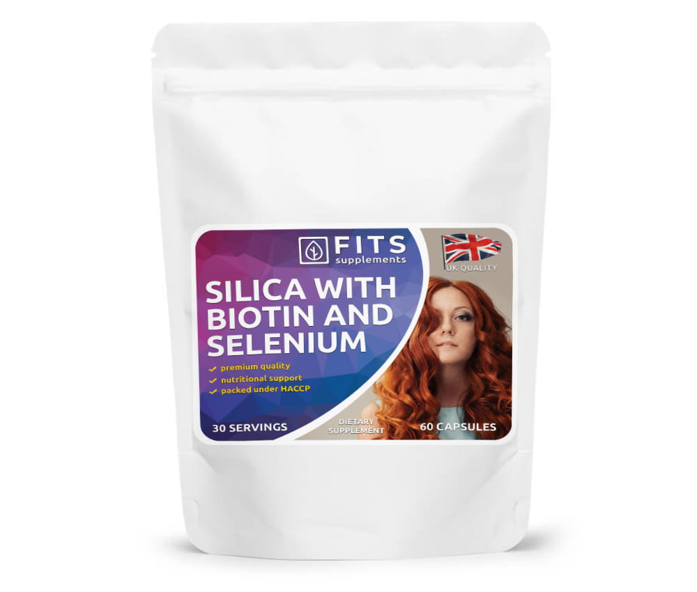 Silice avec Biotine et Sélénium 60 gélules