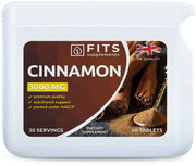 Cinnamon 3000mg 60 tablets - FITS Dietary Supplements