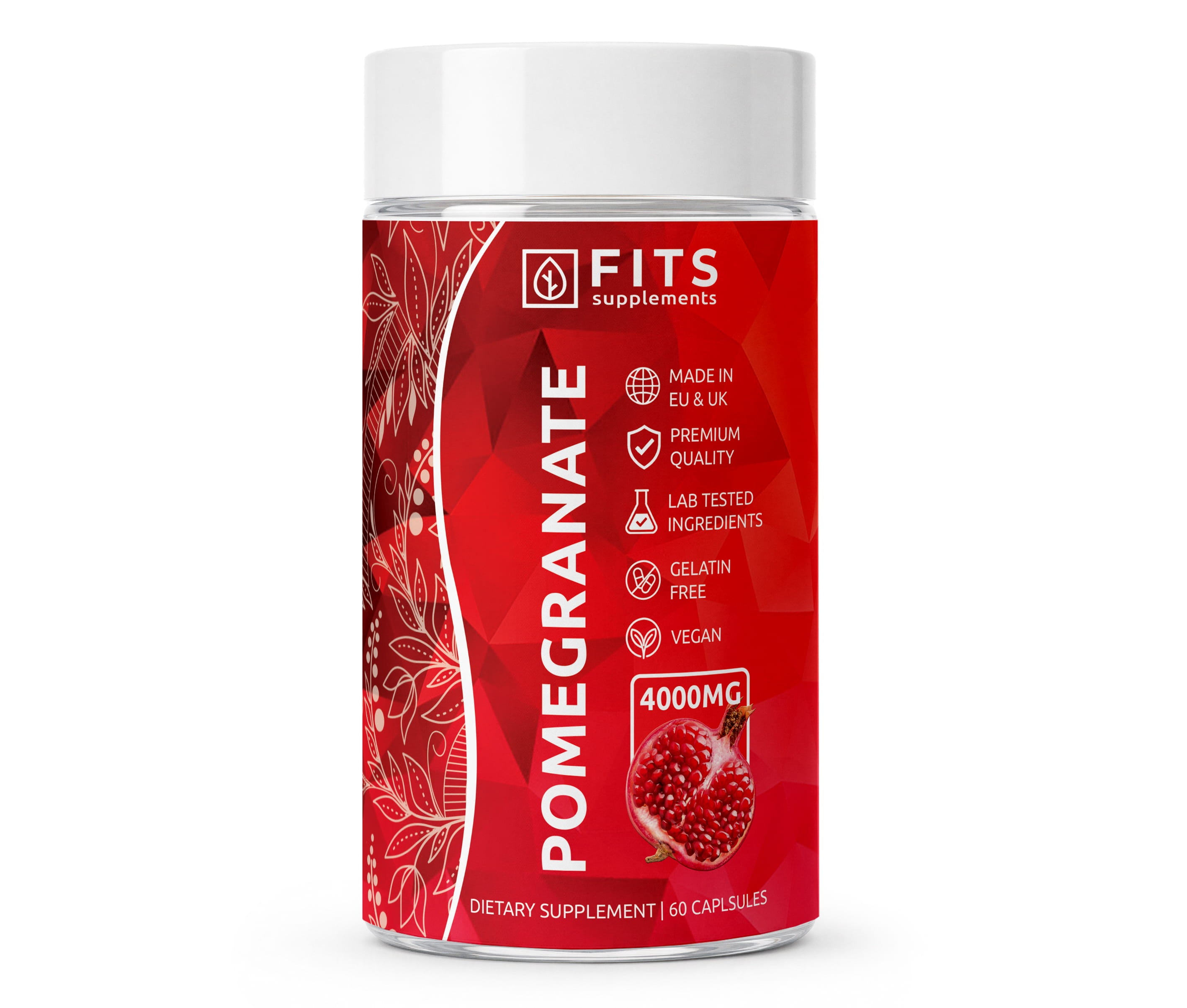 Pomegranate Extract 4000mg 60 capsules
