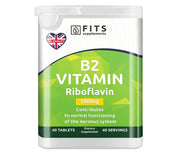 B2-vitamin 100mg (Riboflavin) 60 tabletta