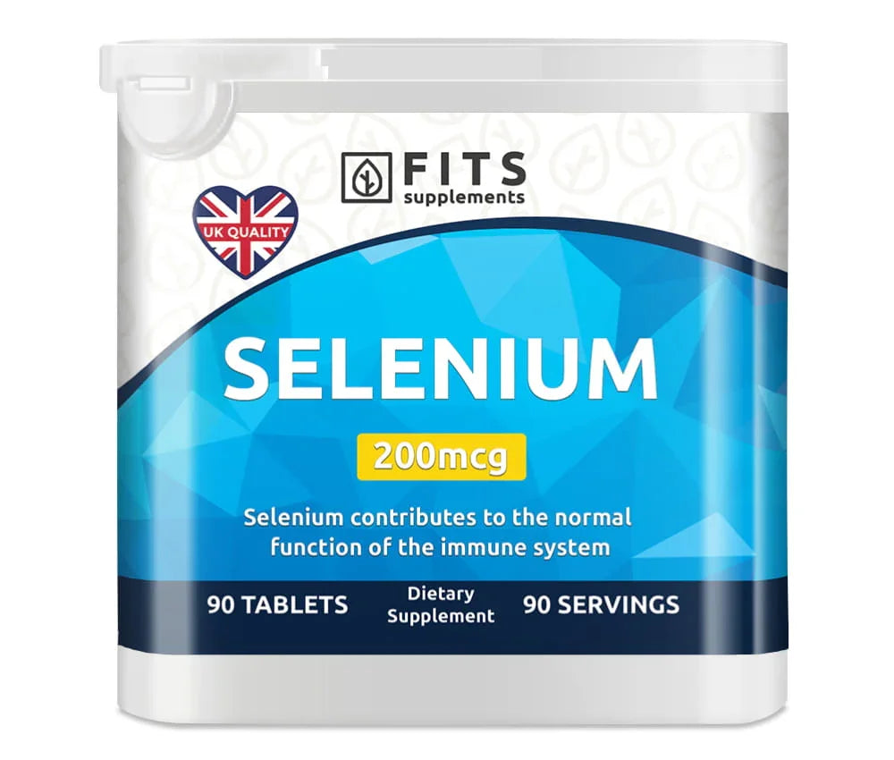 Selenium 200mcg 90 tablets - FITS Dietary Supplements