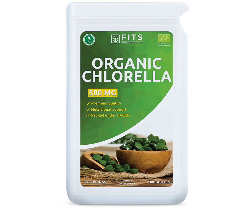 FITS Organikus Chlorella 500mg 180 tabletta - 1