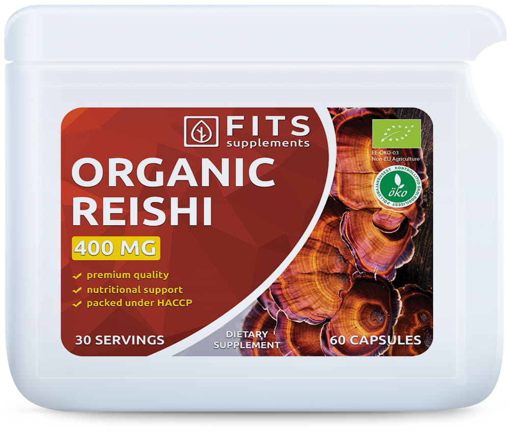 FITS Organikus Reishi 400mg 60 kapszula - 1