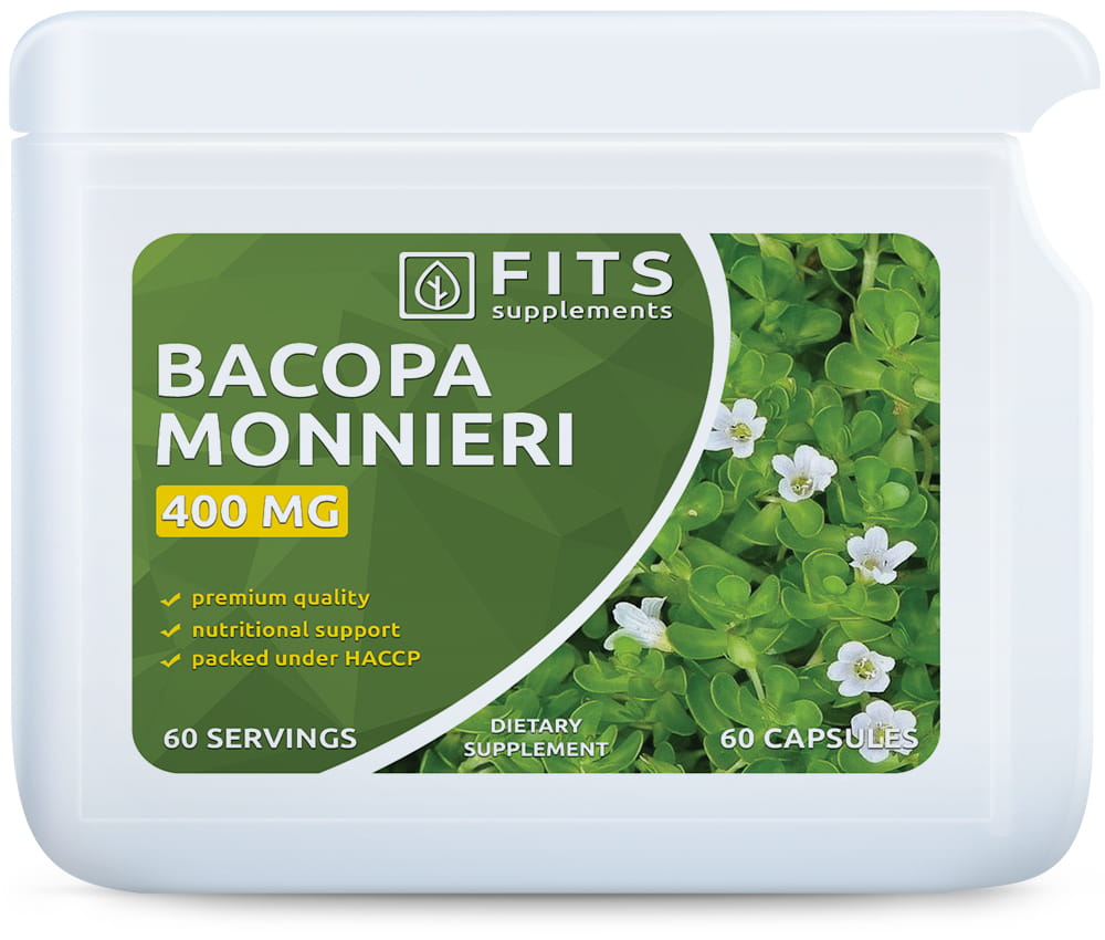 Bacopa Monnieri 400mg 60 kapszula
