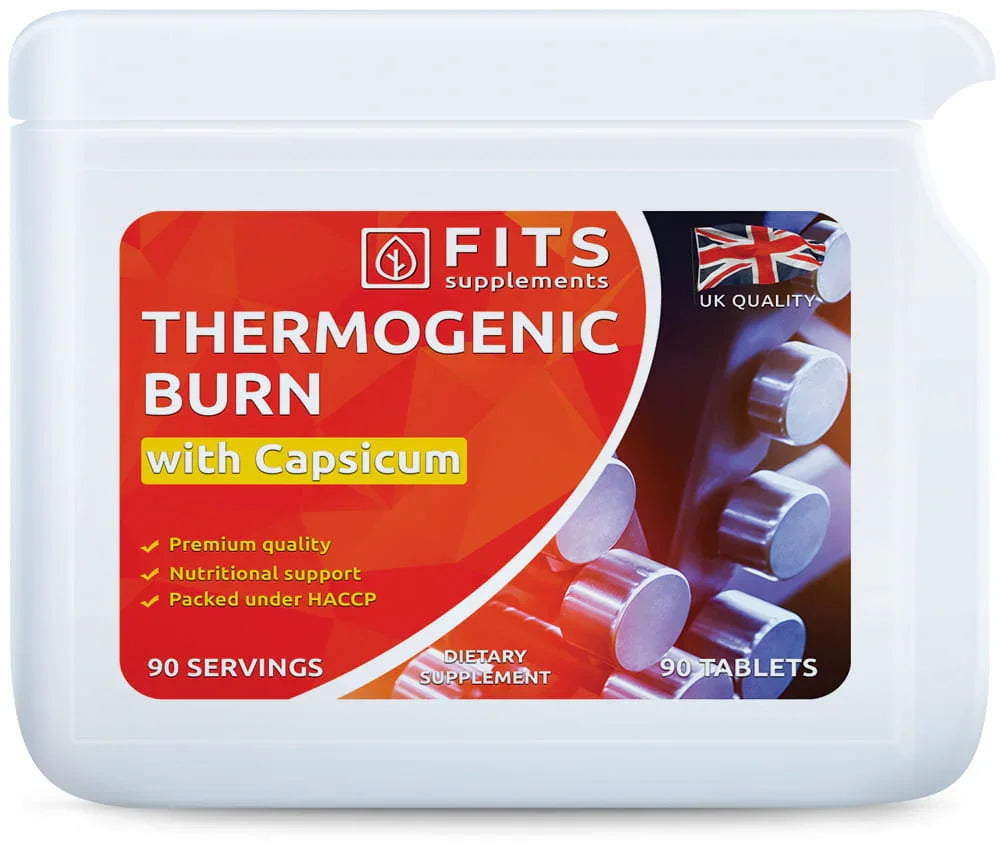 Thermogenic Burn with Capsicum 90 tablets - FITS Dietary Supplements
