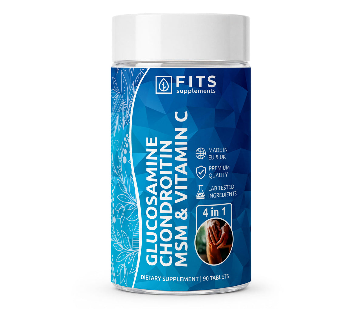 Glucosamine, Chondroitin, MSM and Vitamin C 90 tablets