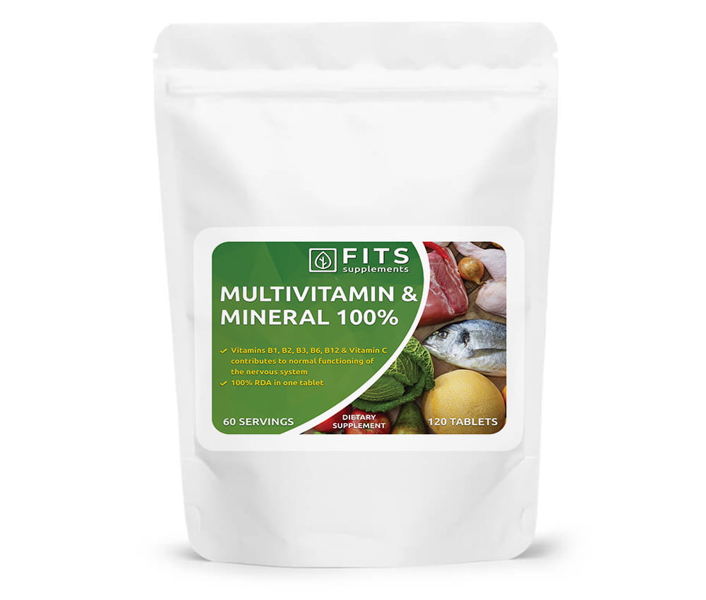 Multivitamin és ásványi anyag 100% 120 tabletta