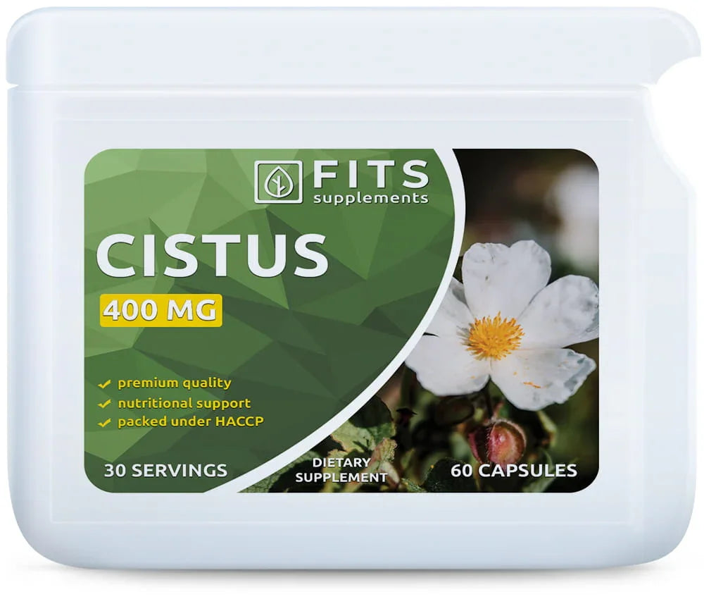 Cistus 400mg 60 capsules - FITS Dietary Supplements