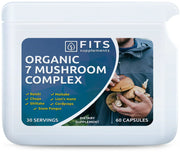 Organic Mushroom Complex 7 in 1 60 capsules - FITS Dietary Supplements
