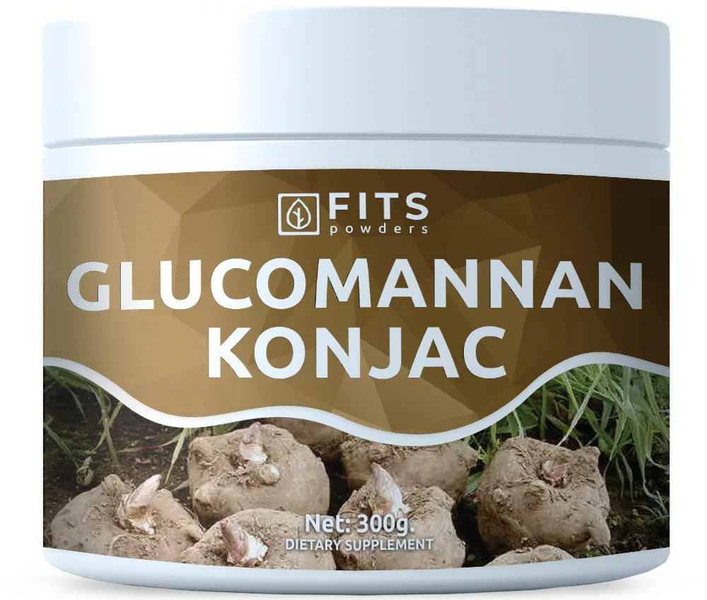 Glucomannan Konjac powder 300g - FITS Dietary Supplements