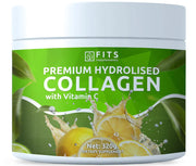 Premium Hydrolyzed Collagen with Vitamin C 320g powder - FITS Dietary Supplements