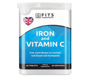 Iron + Vitamin C 60 tablets - FITS Dietary Supplements