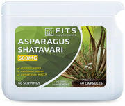 Asparagus (Shatavari) 600mg 60 capsules - FITS Dietary Supplements