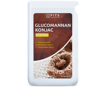 Glucomannan Konjac Strong 600mg 90 capsules
