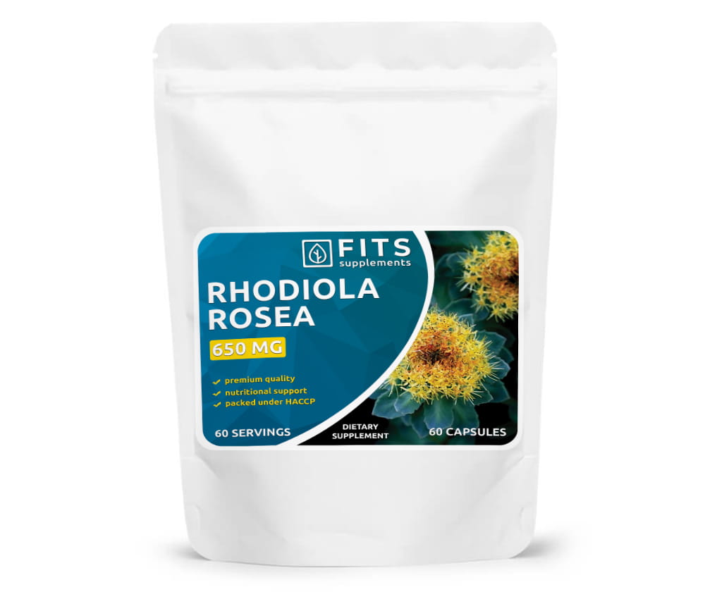 Rhodiola Rosea 650mg 60 kapszula