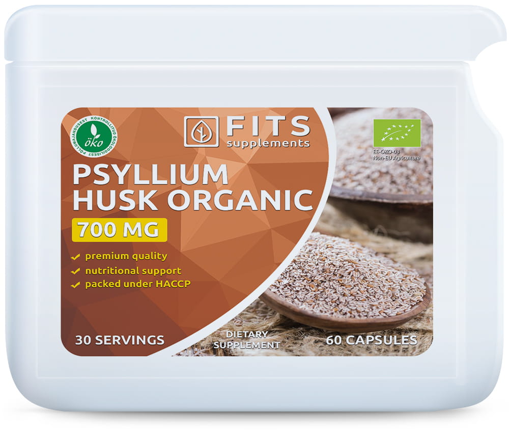 FITS Organikus Psyllium Héj 700mg kapszula - 1