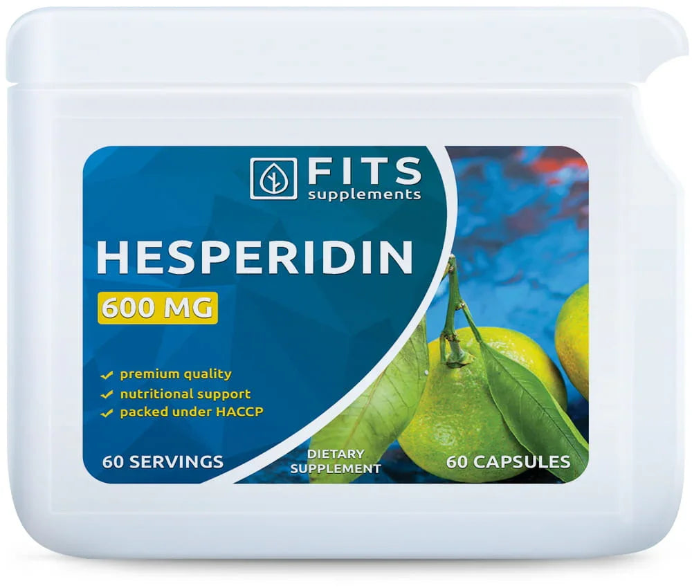 Hesperidin 600mg 60 capsules - FITS Dietary Supplements