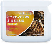 Cordyceps Sinensis Strong 2300mg 60 capsules - FITS Dietary Supplements