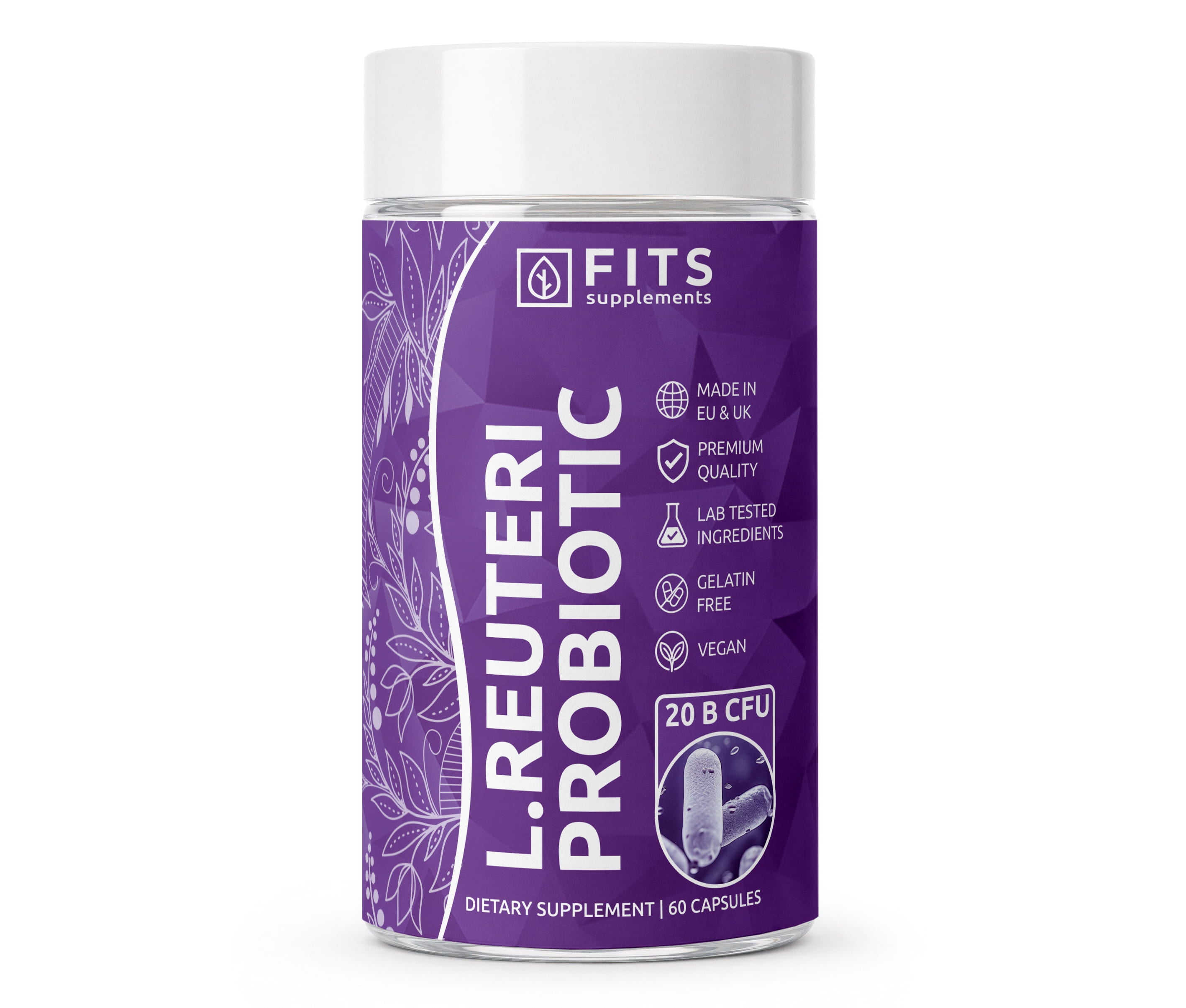 Probiotikus L. Reuteri Lactobacillus 60 kapszula