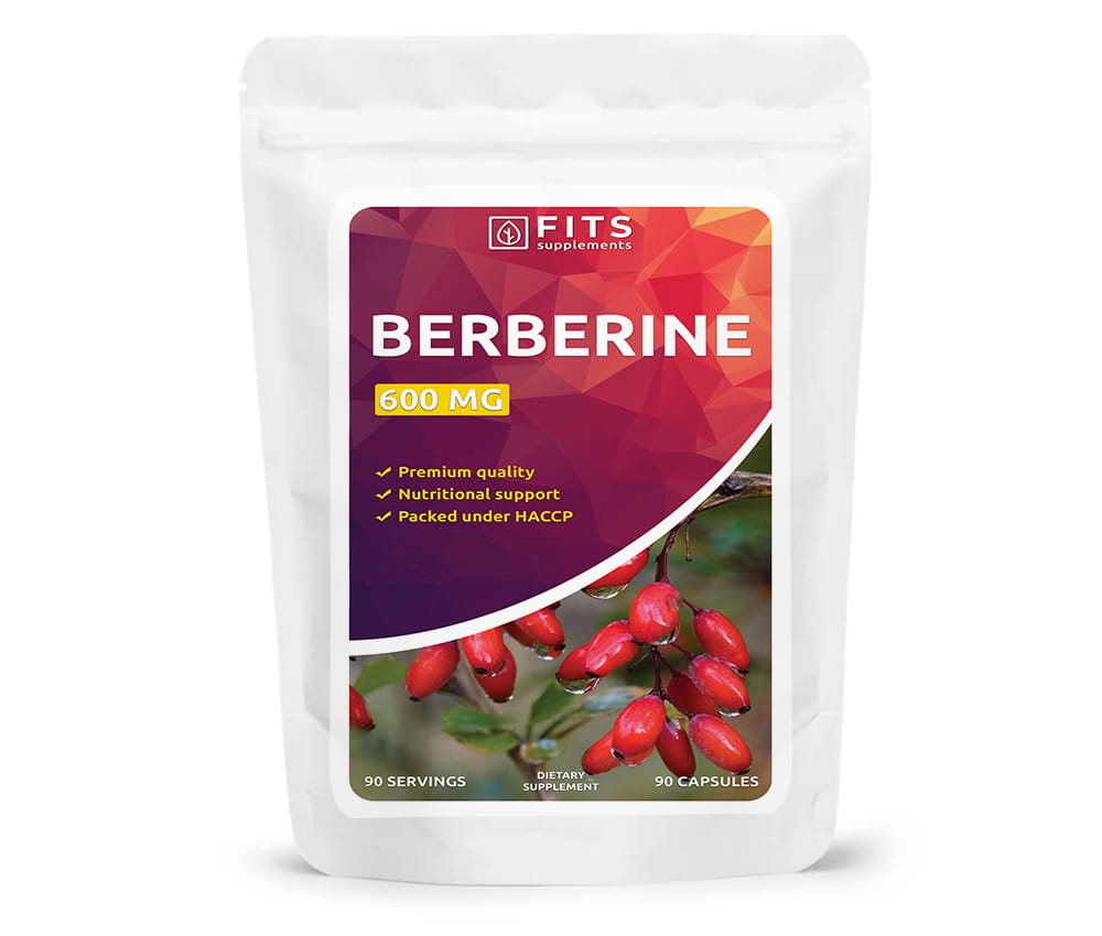 Berberin HCL Strong 600mg 90 kapszula