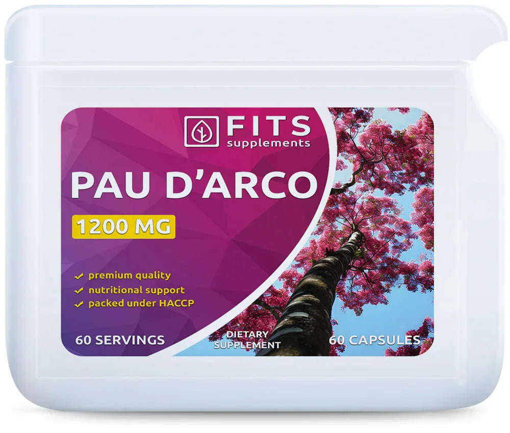 Pau D'arco Strong 1200mg 60 capsules - FITS Dietary Supplements