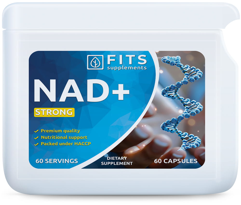 NAD+ Strong 500mg 60 capsules