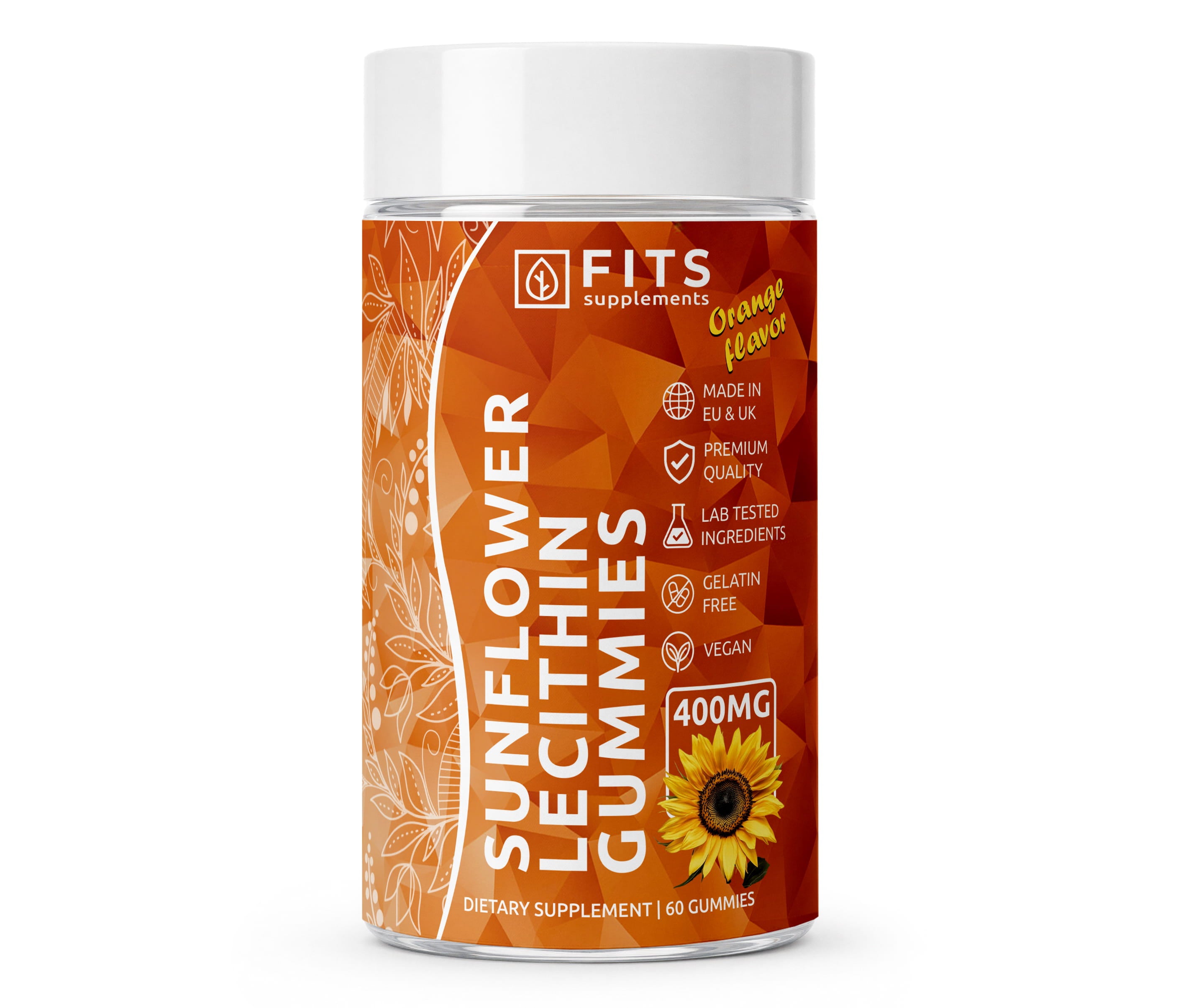 Sunflower Lecithin 400 mg 60 gummies