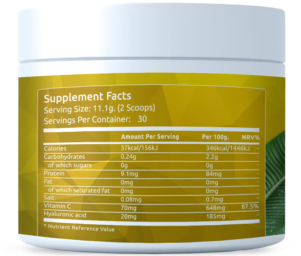 Prémium Kollagén Édes Banán 325g por