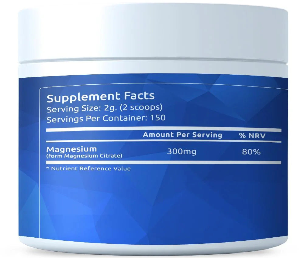 Magnesium Citrate powder 300g - FITS Dietary Supplements
