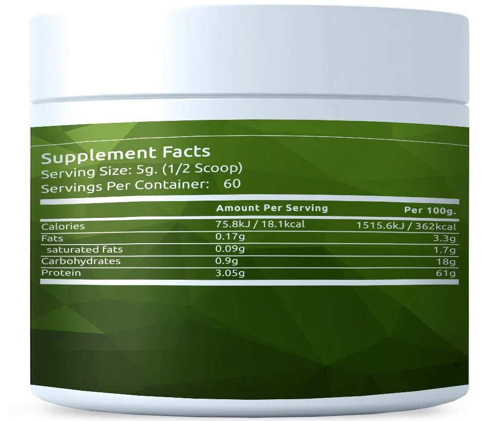 BIO Organic Spirulina powder 300g - FITS Dietary Supplements