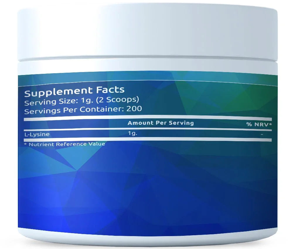L-Lysine powder 200g - FITS Dietary Supplements